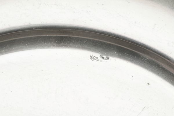 Lotto di piattini ed altri oggetti. Argenteria italiana del XX secolo  - Asta Argenti e Icone - Associazione Nazionale - Case d'Asta italiane