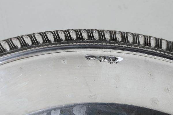 Lotto di undici piattini. Argenteria italiana del XX secolo, argentiere peruzzi & Branca, Brescia  - Asta Argenti e Icone - Associazione Nazionale - Case d'Asta italiane