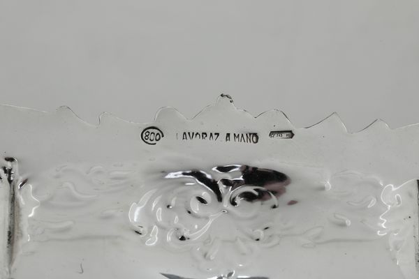 Vassoio. Argenteria milanese del XX secolo, argentiere Silver House di Gianmario Pizzera  - Asta Argenti e Icone - Associazione Nazionale - Case d'Asta italiane