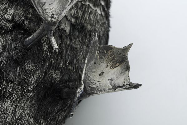 Anatra in argento. Italia XX secolo, incisa inscrizione M. Buccellati  - Asta Argenti e Icone - Associazione Nazionale - Case d'Asta italiane