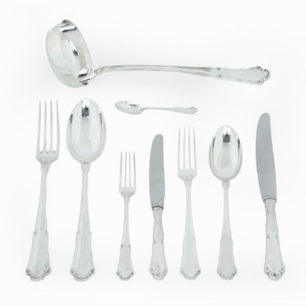 Servizio di posate. Argenteria veneta del XX secolo, argentiere Rino Greggio, Padova  - Asta Argenti e Icone - Associazione Nazionale - Case d'Asta italiane