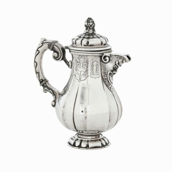 Caffettiera. Argenteria milanese del XX secolo, argentiere Miracoli  - Asta Argenti e Icone - Associazione Nazionale - Case d'Asta italiane