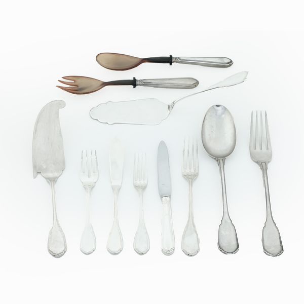 Servizio di posate. Argenteria veneta del XX secolo, argentiere Rino Greggio, Padova  - Asta Argenti e Icone - Associazione Nazionale - Case d'Asta italiane