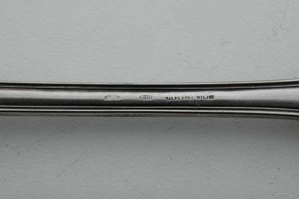 Servizio di posate. Argenteria veneta del XX secolo, argentiere Rino Greggio, Padova  - Asta Argenti e Icone - Associazione Nazionale - Case d'Asta italiane