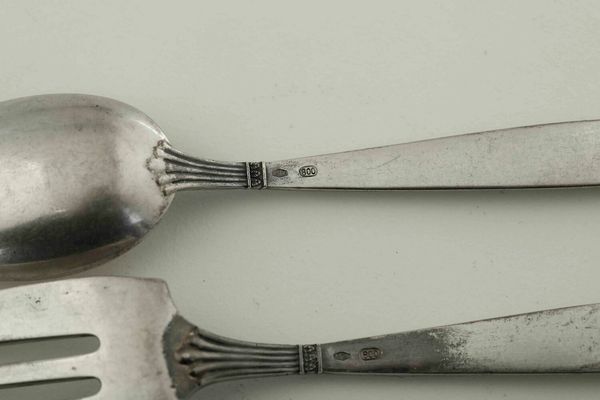 Sei servizi di posate, varie manifatture italiane del XX secolo  - Asta Argenti e Icone - Associazione Nazionale - Case d'Asta italiane