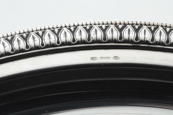 Piatto. Argenteria italiana del XX secolo, argentiere Rino Greggio, Padova  - Asta Argenti e Icone - Associazione Nazionale - Case d'Asta italiane