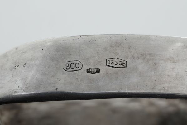 Paiola e zuccheriera. Argenteria italiana del XX secolo, argentieri differenti  - Asta Argenti e Icone - Associazione Nazionale - Case d'Asta italiane