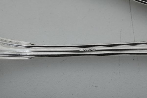 Servizio di posate per 8 persone. Argenteria italiana del XX secolo, argentiere Cesa, Alessandria  - Asta Argenti e Icone - Associazione Nazionale - Case d'Asta italiane