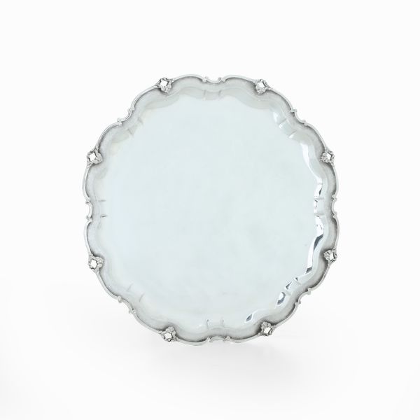 Piatto. Argenteria milanese del XX secolo, argentiere Mario Poli  - Asta Argenti e Icone - Associazione Nazionale - Case d'Asta italiane