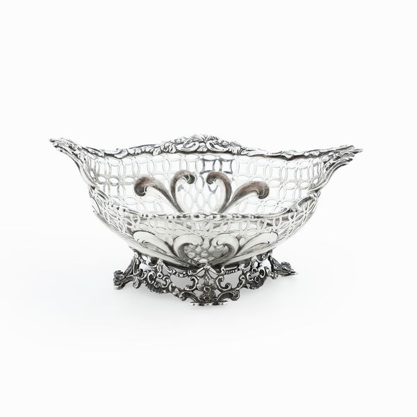 Cestino. Londra 1902, argentiere WC  - Asta Argenti e Icone - Associazione Nazionale - Case d'Asta italiane