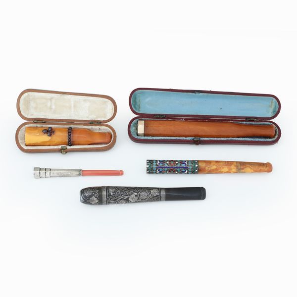 Lotto di 6 bocchini. Italia e Germania XX secolo  - Asta Argenti e Icone - Associazione Nazionale - Case d'Asta italiane