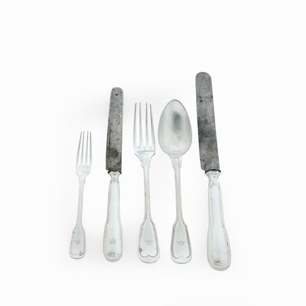 Servizio di posate Cristofle  - Asta Argenti e Icone - Associazione Nazionale - Case d'Asta italiane