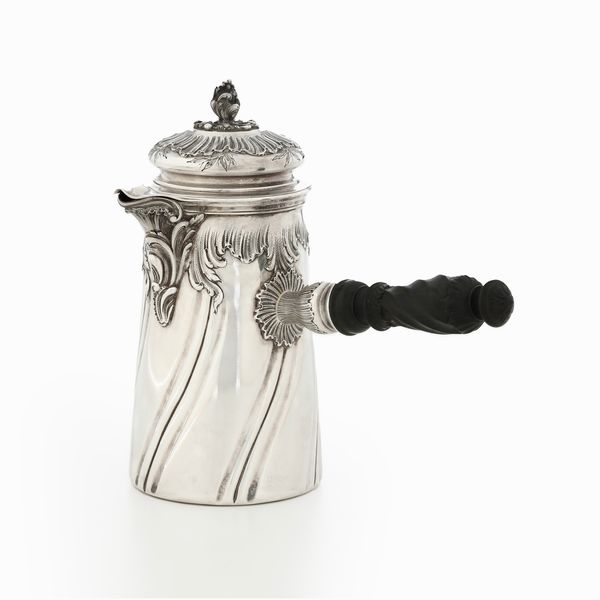 Cioccolatiera, Francia XIX-XX secolo, Boin Taburet a Paris  - Asta Argenti e Icone - Associazione Nazionale - Case d'Asta italiane