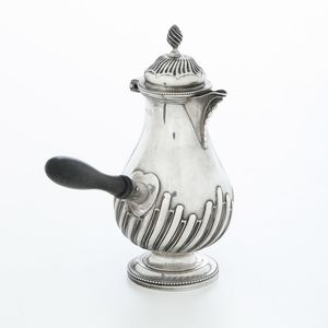 Cioccolatiera. Londra 1897  - Asta Argenti e Icone - Associazione Nazionale - Case d'Asta italiane