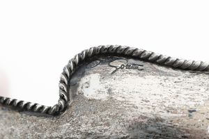 Lotto di piattini ed altri oggetti. Argenteria italiana del XX secolo  - Asta Argenti e Icone - Associazione Nazionale - Case d'Asta italiane