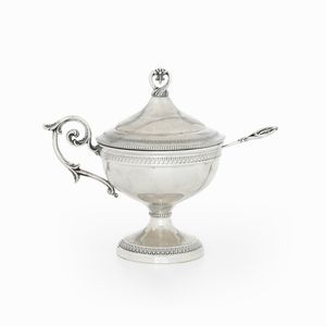 Zuccheriera. Argenteria toscana del XX secolo, argentiere Bruno Bausi, Firenze  - Asta Argenti e Icone - Associazione Nazionale - Case d'Asta italiane