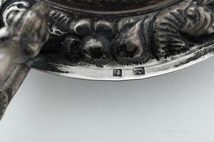 Bugia. Napoli XIX secolo  - Asta Argenti e Icone - Associazione Nazionale - Case d'Asta italiane