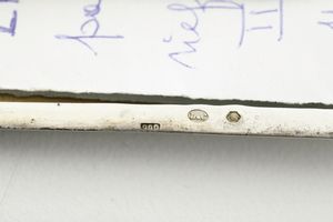 Lotto di 2 tabacchiere. Germania XIX-XX secolo  - Asta Argenti e Icone - Associazione Nazionale - Case d'Asta italiane