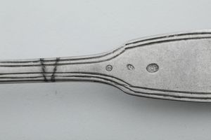 Insieme di 16 forchette. Genova, XIX secolo  - Asta Argenti e Icone - Associazione Nazionale - Case d'Asta italiane