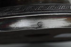 Candeliere. Regno di Sardegna XIX secolo  - Asta Argenti e Icone - Associazione Nazionale - Case d'Asta italiane