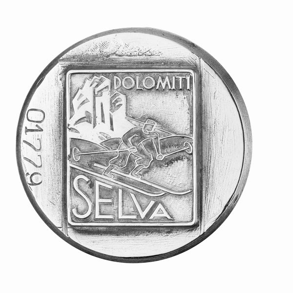 P Dolomiti Selva 41 x 40 mm  - Asta Conii e Punzoni della Storica Fabbrica di Medaglie Lorioli (1919-1950) - Associazione Nazionale - Case d'Asta italiane