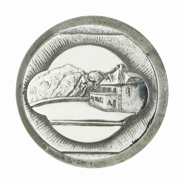 P Passo Dello Stelvio M 2760 46 x 42 mm  - Asta Conii e Punzoni della Storica Fabbrica di Medaglie Lorioli (1919-1950) - Associazione Nazionale - Case d'Asta italiane