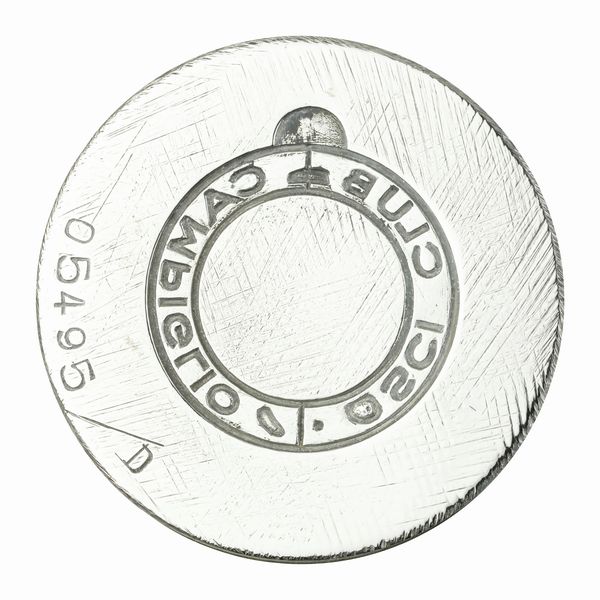 N Sci Club Campiglio 59 x 59 mm  - Asta Conii e Punzoni della Storica Fabbrica di Medaglie Lorioli (1919-1950) - Associazione Nazionale - Case d'Asta italiane
