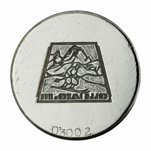 N Colle Isarco M 1100 53 x 47 mm  - Asta Conii e Punzoni della Storica Fabbrica di Medaglie Lorioli (1919-1950) - Associazione Nazionale - Case d'Asta italiane