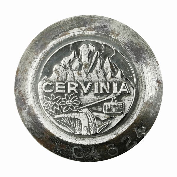 P Cervinia 31 x 31 mm  - Asta Conii e Punzoni della Storica Fabbrica di Medaglie Lorioli (1919-1950) - Associazione Nazionale - Case d'Asta italiane