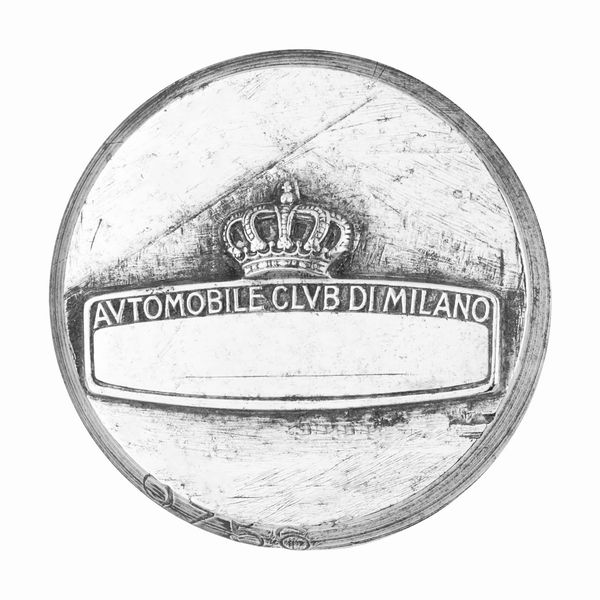 P Automobile Club Di Milano 36 x 31 mm  - Asta Conii e Punzoni della Storica Fabbrica di Medaglie Lorioli (1919-1950) - Associazione Nazionale - Case d'Asta italiane
