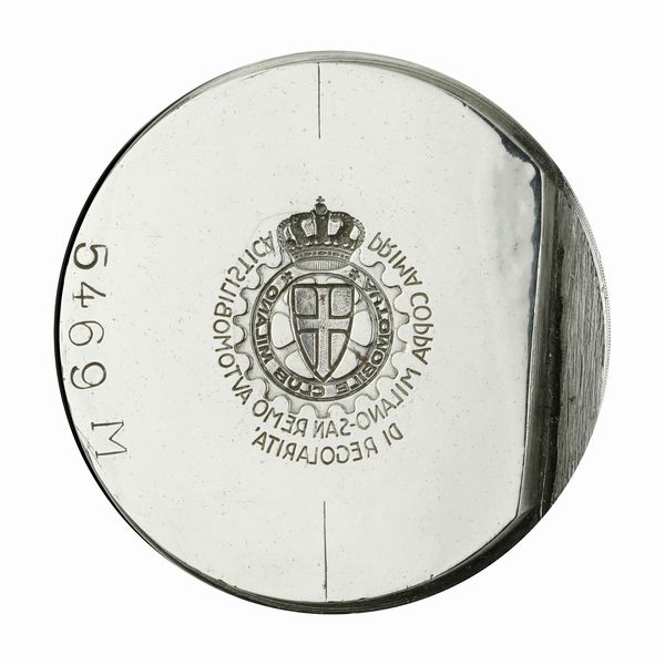 N Prima Coppa Milano San Remo Automobilistica Di Regolarita' Automobile Club Milano 51 x 39 mm  - Asta Conii e Punzoni della Storica Fabbrica di Medaglie Lorioli (1919-1950) - Associazione Nazionale - Case d'Asta italiane