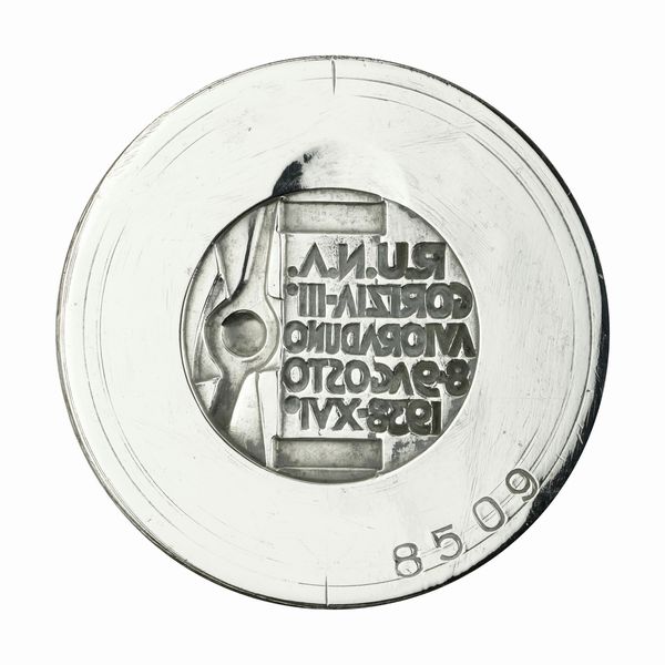 N R.U.N.A. Gorizia Iii° Avioraduno 8-9 Agosto 1938 XVI 55 x 49 mm  - Asta Conii e Punzoni della Storica Fabbrica di Medaglie Lorioli (1919-1950) - Associazione Nazionale - Case d'Asta italiane