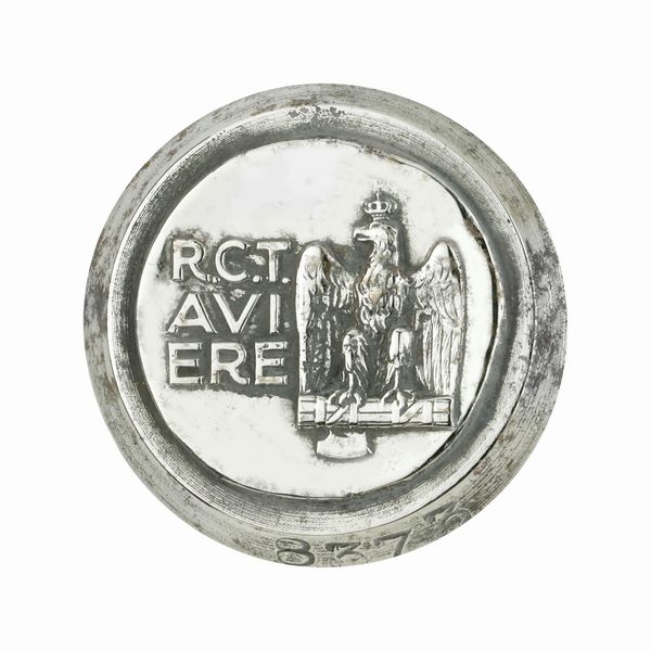 P R.C.T. Aviere 31 x 34 mm  - Asta Conii e Punzoni della Storica Fabbrica di Medaglie Lorioli (1919-1950) - Associazione Nazionale - Case d'Asta italiane