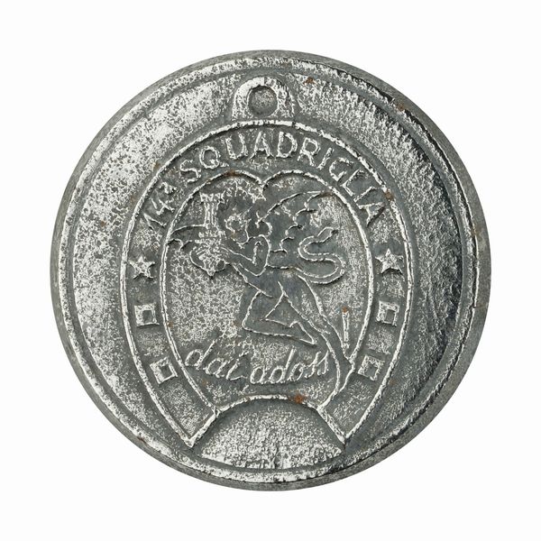 P 14S Squadriglia Dai Adoss 45 x 43 mm  - Asta Conii e Punzoni della Storica Fabbrica di Medaglie Lorioli (1919-1950) - Associazione Nazionale - Case d'Asta italiane