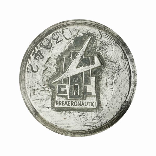 P G I L Preareonautici 31 x 34 mm  - Asta Conii e Punzoni della Storica Fabbrica di Medaglie Lorioli (1919-1950) - Associazione Nazionale - Case d'Asta italiane