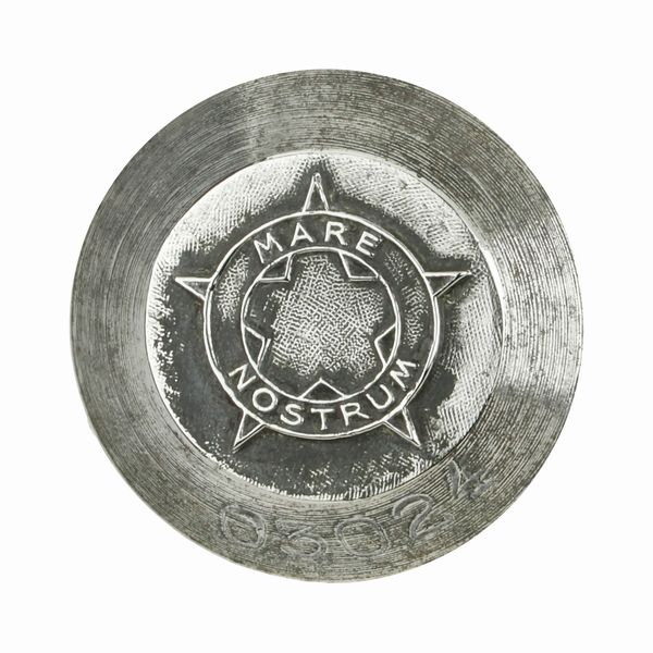 P Mare Nostrum 27 x 27 mm  - Asta Conii e Punzoni della Storica Fabbrica di Medaglie Lorioli (1919-1950) - Associazione Nazionale - Case d'Asta italiane