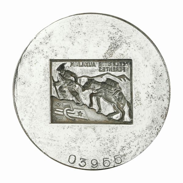 N Celeriter Auxilium Ferentes 56 x 49 mm  - Asta Conii e Punzoni della Storica Fabbrica di Medaglie Lorioli (1919-1950) - Associazione Nazionale - Case d'Asta italiane