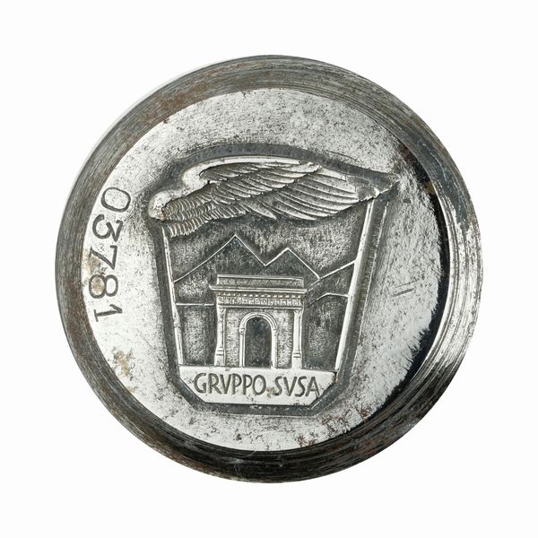 P Gruppo Susa 47 x 42 mm  - Asta Conii e Punzoni della Storica Fabbrica di Medaglie Lorioli (1919-1950) - Associazione Nazionale - Case d'Asta italiane