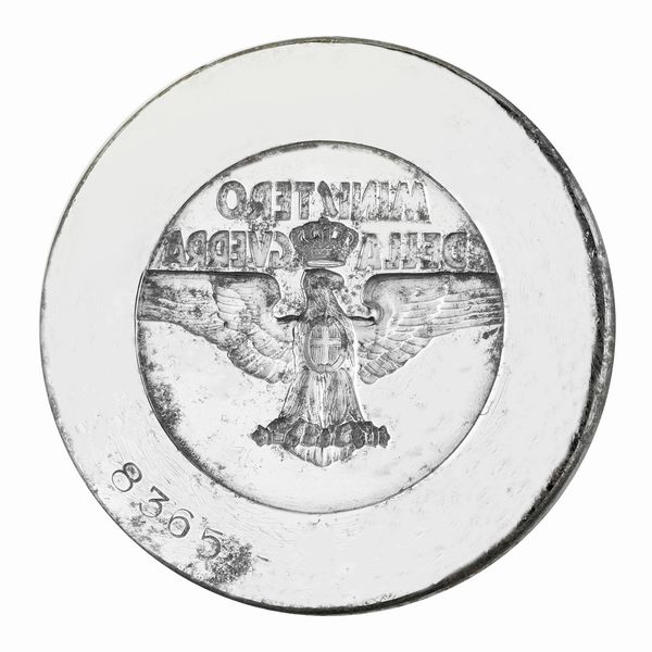 N Ministero Della Guerra 61 x 46 mm  - Asta Conii e Punzoni della Storica Fabbrica di Medaglie Lorioli (1919-1950) - Associazione Nazionale - Case d'Asta italiane