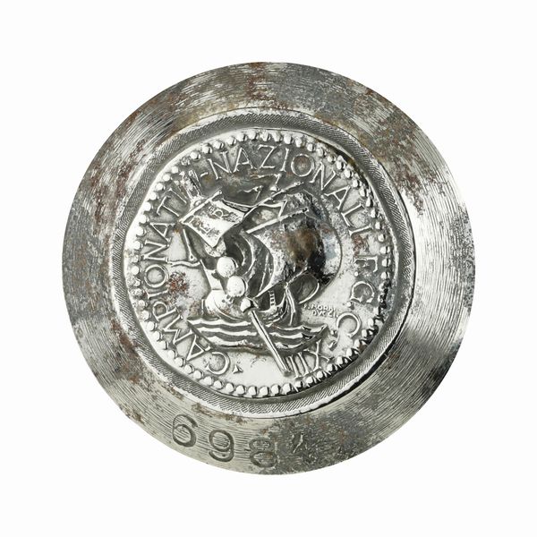 P Campionati Nazionali F.G.C. XII 35 x 39 mm  - Asta Conii e Punzoni della Storica Fabbrica di Medaglie Lorioli (1919-1950) - Associazione Nazionale - Case d'Asta italiane