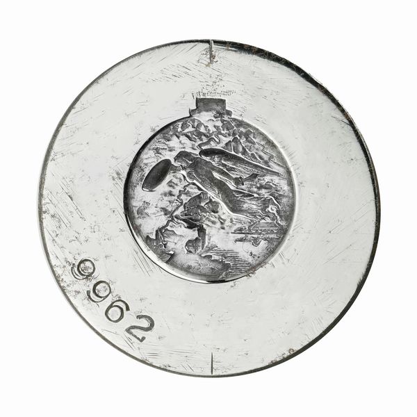 N Angelo E Montagna 43 X36 mm  - Asta Conii e Punzoni della Storica Fabbrica di Medaglie Lorioli (1919-1950) - Associazione Nazionale - Case d'Asta italiane