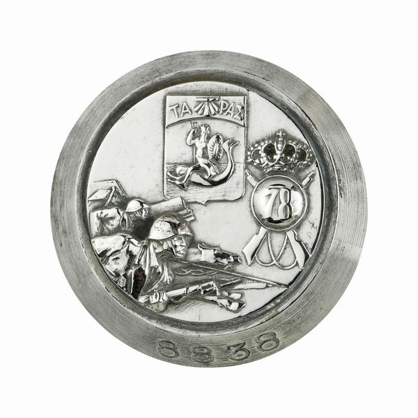 P 78 Ta Pae 40 x 40 mm  - Asta Conii e Punzoni della Storica Fabbrica di Medaglie Lorioli (1919-1950) - Associazione Nazionale - Case d'Asta italiane