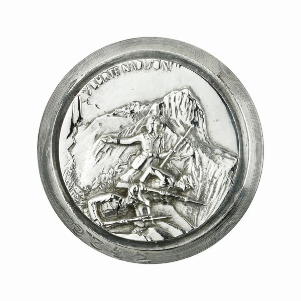 P Sburte Nadisoni 40 x 38 mm  - Asta Conii e Punzoni della Storica Fabbrica di Medaglie Lorioli (1919-1950) - Associazione Nazionale - Case d'Asta italiane