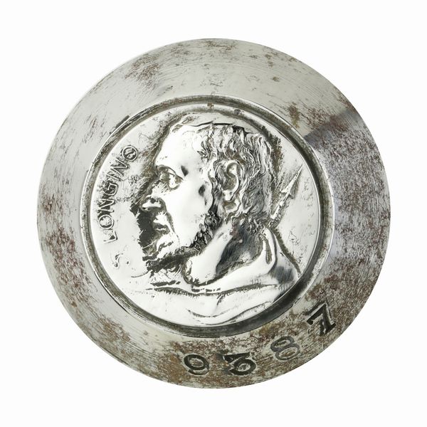 P S Longino 36 x 33 mm  - Asta Conii e Punzoni della Storica Fabbrica di Medaglie Lorioli (1919-1950) - Associazione Nazionale - Case d'Asta italiane