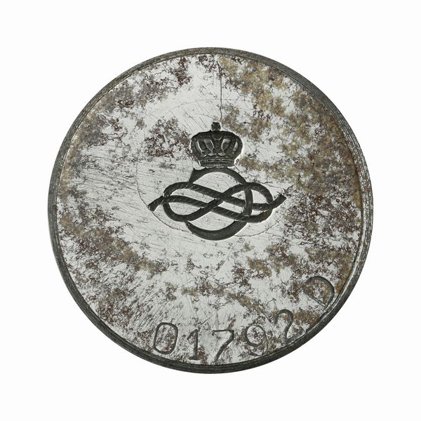 N Nodo Sabaudo E Corona 33 x 35 mm  - Asta Conii e Punzoni della Storica Fabbrica di Medaglie Lorioli (1919-1950) - Associazione Nazionale - Case d'Asta italiane