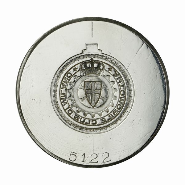 N Automobile Club Milano 53 x 42 mm  - Asta Conii e Punzoni della Storica Fabbrica di Medaglie Lorioli (1919-1950) - Associazione Nazionale - Case d'Asta italiane