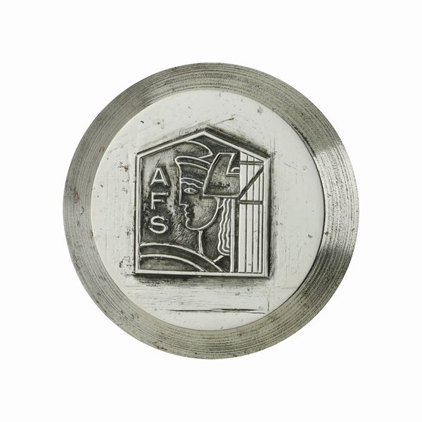 P A F S Ass. Universitari 36X36 mm  - Asta Conii e Punzoni della Storica Fabbrica di Medaglie Lorioli (1919-1950) - Associazione Nazionale - Case d'Asta italiane