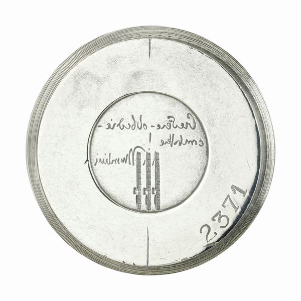 N Credere Obbedire Combattere Mussolini 51 x 41 mm  - Asta Conii e Punzoni della Storica Fabbrica di Medaglie Lorioli (1919-1950) - Associazione Nazionale - Case d'Asta italiane