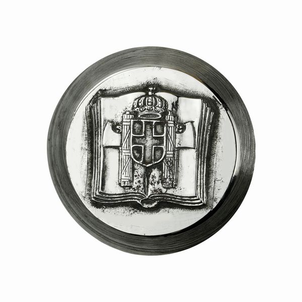 P Stemma Sabaudo E Fascio 31 x 36 mm  - Asta Conii e Punzoni della Storica Fabbrica di Medaglie Lorioli (1919-1950) - Associazione Nazionale - Case d'Asta italiane