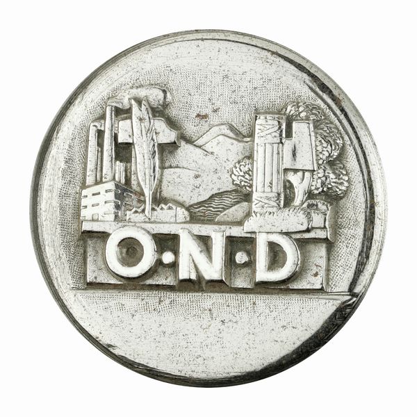 P ON D 48 x 36 mm  - Asta Conii e Punzoni della Storica Fabbrica di Medaglie Lorioli (1919-1950) - Associazione Nazionale - Case d'Asta italiane